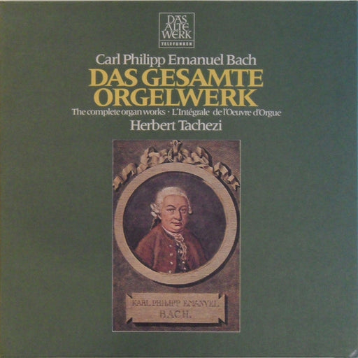 Carl Philipp Emanuel Bach, Herbert Tachezi – Das Gesamte Orgelwerk · The Complete Organ Works · L'Integrale Œuvre Pour Orgue (LP, Vinyl Record Album)