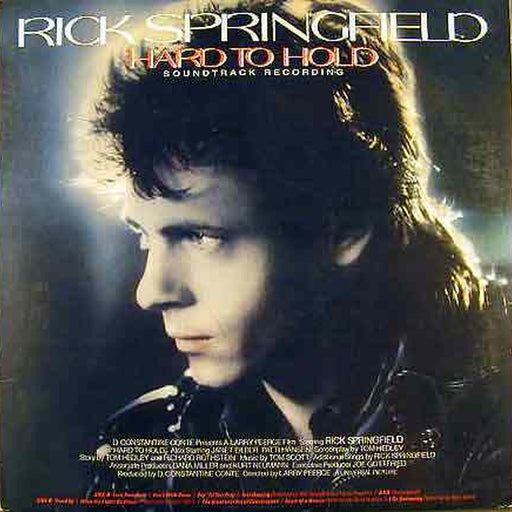 Rick Springfield – Hard To Hold - Soundtrack Recording (LP, Vinyl Record Album)