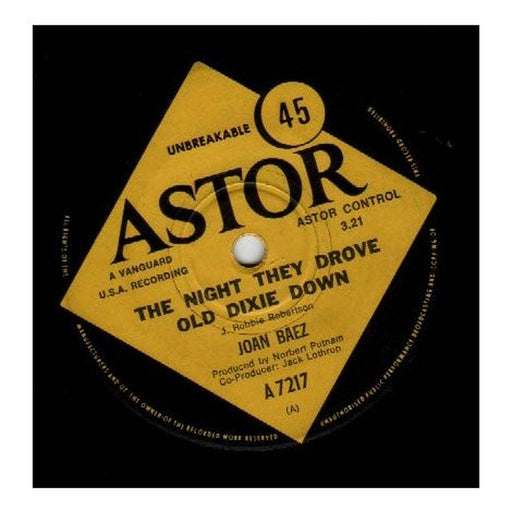 Joan Baez – The Night They Drove Old Dixie Down (LP, Vinyl Record Album)