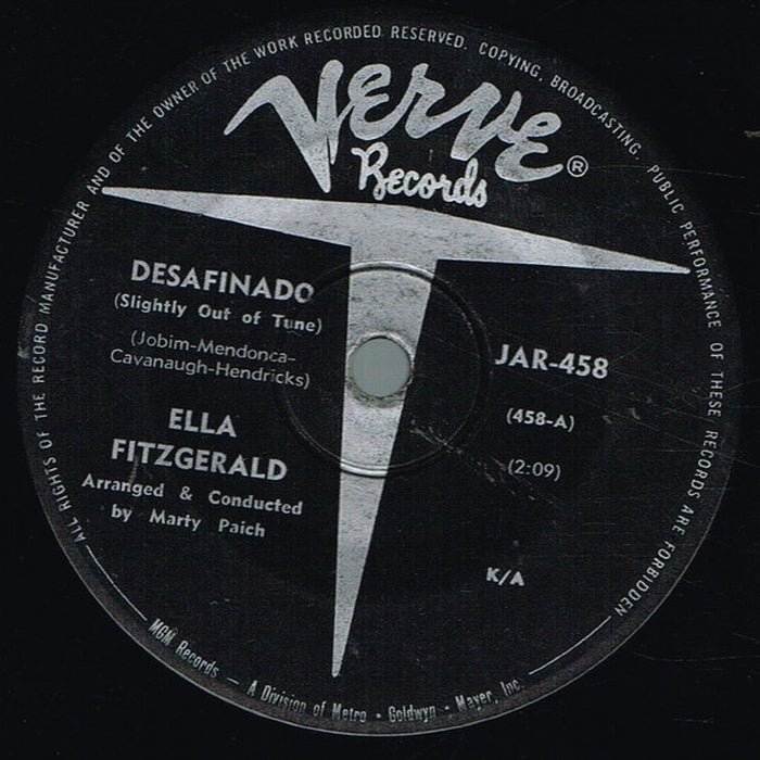 Ella Fitzgerald – Desafinado (Slightly Out Of Tune) (LP, Vinyl Record Album)