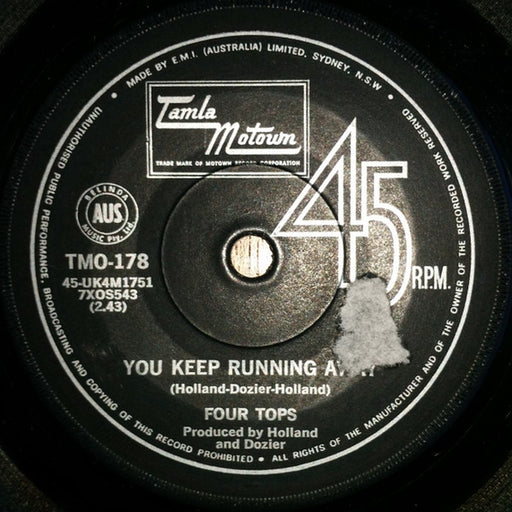Four Tops – You Keep Running Away (LP, Vinyl Record Album)