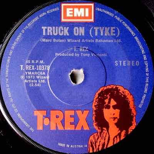 T. Rex – Truck On (Tyke) (LP, Vinyl Record Album)