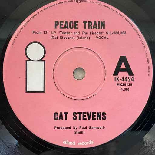 Cat Stevens – Peace Train (LP, Vinyl Record Album)