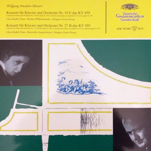 Wolfgang Amadeus Mozart, Clara Haskil, Ferenc Fricsay, Berliner Philharmoniker, Bayerisches Staatsorchester – Konzert Für Klavier Und Orchester Nr. 19 F-Dur KV 459 Und Nr. 27 B-Dur KV 595 (LP, Vinyl Record Album)