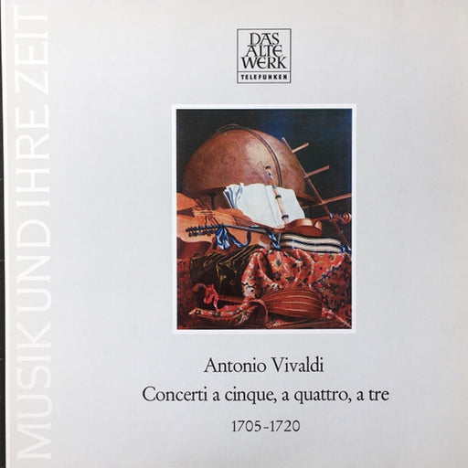 Antonio Vivaldi – Concerti A Cinque, A Quattro, A Tre (LP, Vinyl Record Album)