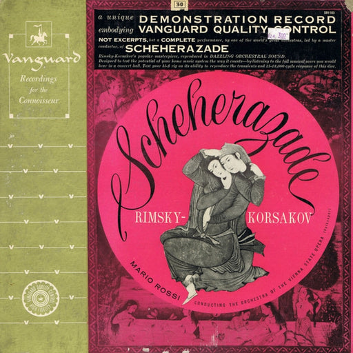 Nikolai Rimsky-Korsakov, Mario Rossi, Orchester Der Wiener Staatsoper – Scheherazade (LP, Vinyl Record Album)