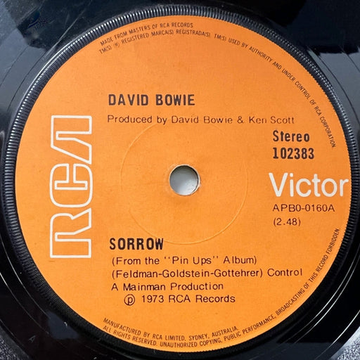 David Bowie – Sorrow (LP, Vinyl Record Album)