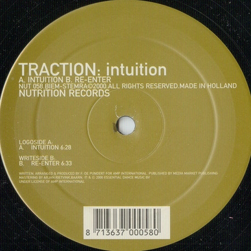 Traction – Intuition (LP, Vinyl Record Album)