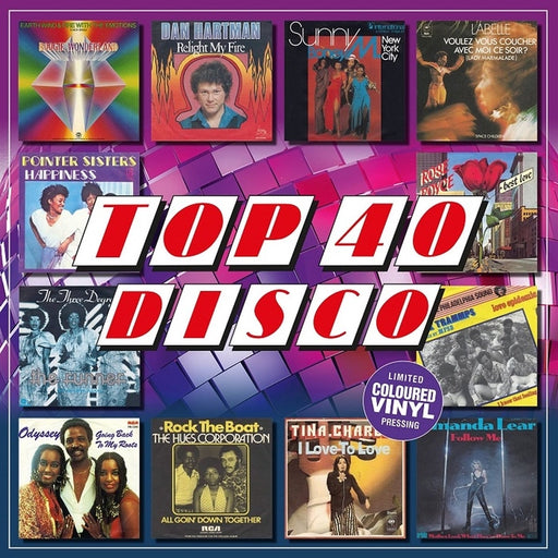 Various – Top 40 Disco (LP, Vinyl Record Album)