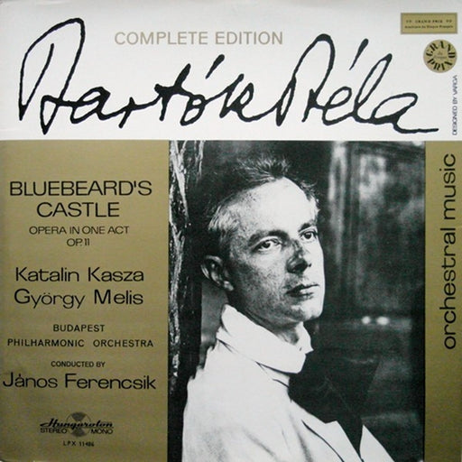 Béla Bartók, Katalin Kasza, Melis György, The Budapest Philharmonic Orchestra, János Ferencsik – Bluebeard's Castle - Opera In One Act, Op. 11 (A Kékszakállú Herceg Vára) (LP, Vinyl Record Album)