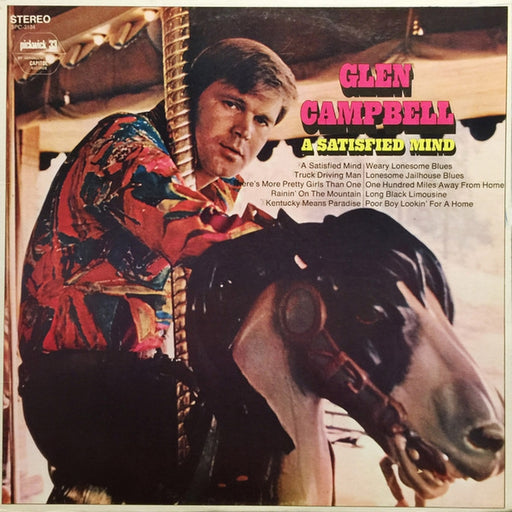 Glen Campbell – A Satisfied Mind (LP, Vinyl Record Album)