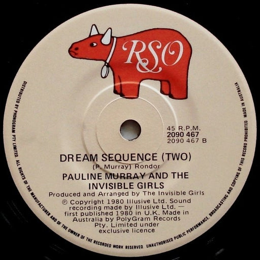 Pauline Murray, The Invisible Girls – Dream Sequence (One) (LP, Vinyl Record Album)