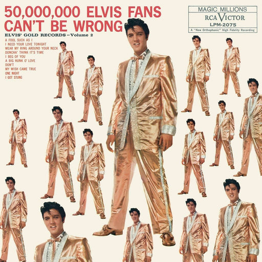 Elvis Presley – 50,000,000 Elvis Fans Can't Be Wrong - Elvis' Gold Records Volume 2 (LP, Vinyl Record Album)