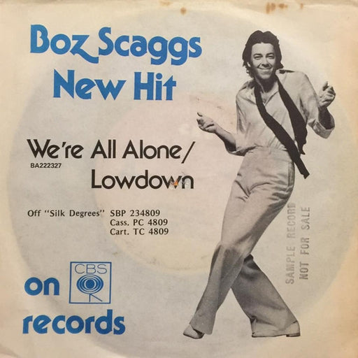 Boz Scaggs – We're All Alone (LP, Vinyl Record Album)