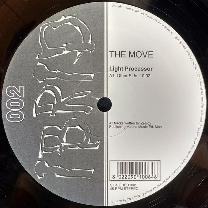The Move – Light Processor (LP, Vinyl Record Album)
