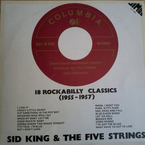 Sid King & The Five Strings – Gonna Shake This Shack Tonight 18 Rockabilly Classics (1955-1957) (LP, Vinyl Record Album)