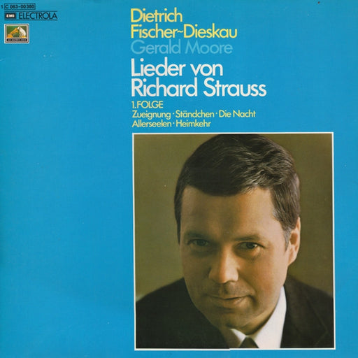 Richard Strauss, Dietrich Fischer-Dieskau, Gerald Moore – Lieder Von Richard Strauss - 1. Folge (LP, Vinyl Record Album)