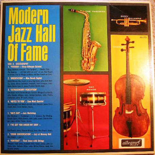 Various – Modern Jazz Hall Of Fame (LP, Vinyl Record Album)