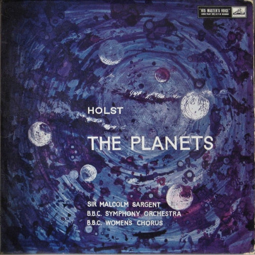 Gustav Holst, Sir Malcolm Sargent, BBC Symphony Orchestra, B.B.C. Women's Chorus – The Planets (LP, Vinyl Record Album)