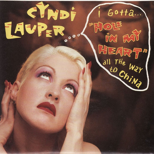 Cyndi Lauper – Hole In My Heart (All The Way To China) (LP, Vinyl Record Album)