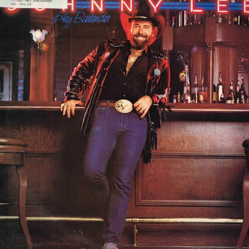 Hey Bartender – Johnny Lee (LP, Vinyl Record Album)