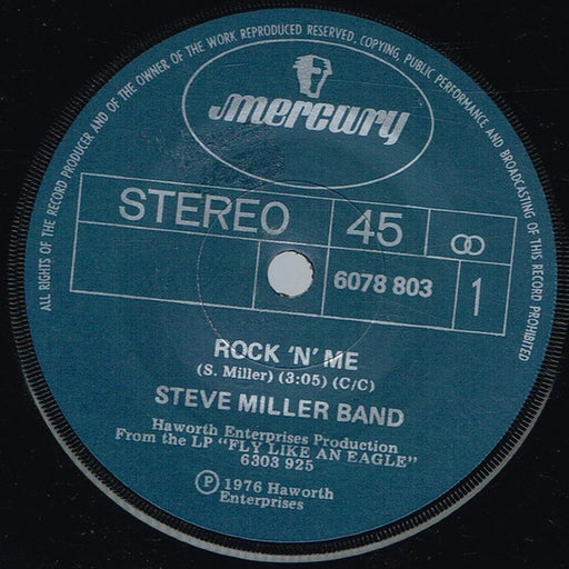 Steve Miller Band – Rock 'N' Me (LP, Vinyl Record Album)