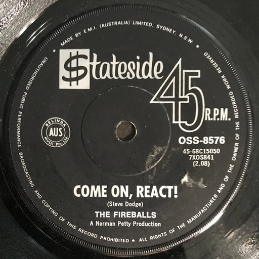 The Fireballs – Come On, React! (LP, Vinyl Record Album)