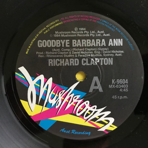 Richard Clapton – Goodbye Barbara Ann (LP, Vinyl Record Album)