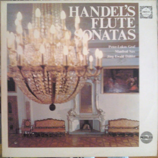 Peter-Lukas Graf, Manfred Sax, Jörg Ewald Dähler – Handel's Flute Sonatas 2 (LP, Vinyl Record Album)