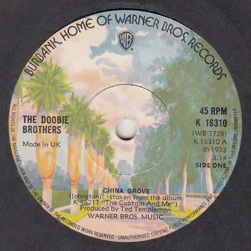The Doobie Brothers – China Grove (LP, Vinyl Record Album)