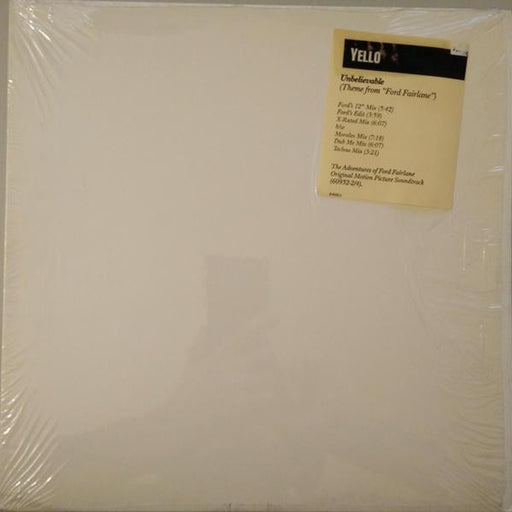 Yello – Unbelievable (Theme From "Ford Fairlane") (LP, Vinyl Record Album)