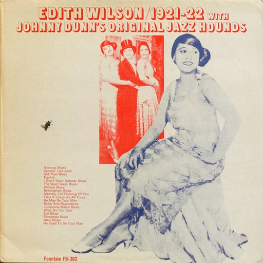 Edith Wilson, Johnny Dunn's Original Jazz Hounds – Edith Wilson / 1921-22 (LP, Vinyl Record Album)