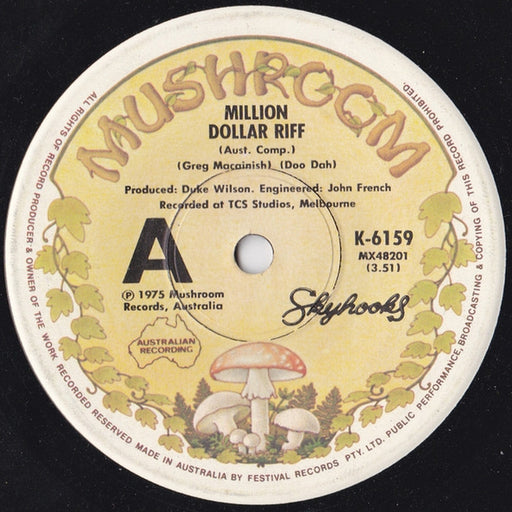 Skyhooks – Million Dollar Riff (LP, Vinyl Record Album)