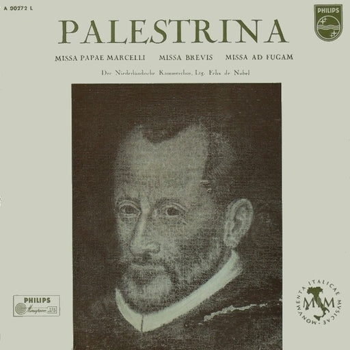 Giovanni Pierluigi da Palestrina, Nederlands Kamerkoor – Missa Papae Marcelli / Missa Brevis / Missa Ad Fugam (LP, Vinyl Record Album)