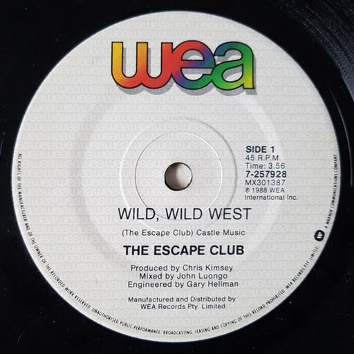 The Escape Club – Wild, Wild West (LP, Vinyl Record Album)