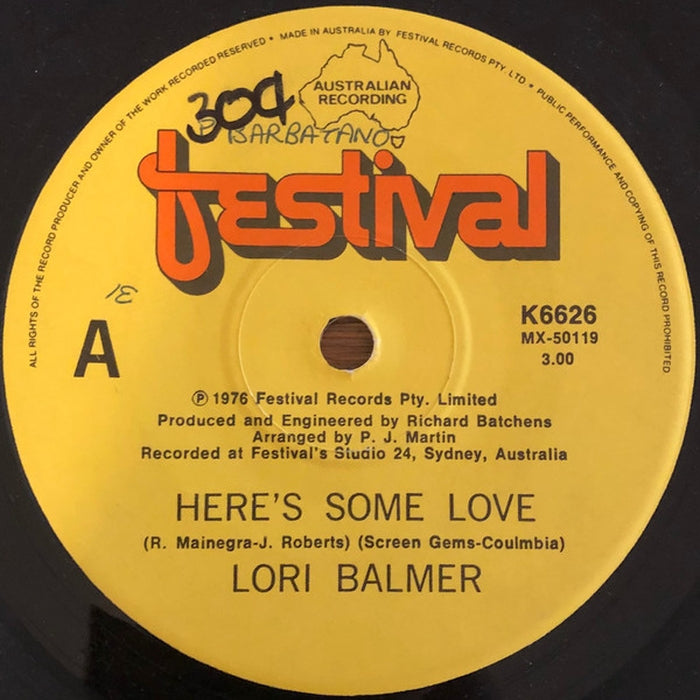 Here's Some Love – Lori Balmer (LP, Vinyl Record Album)