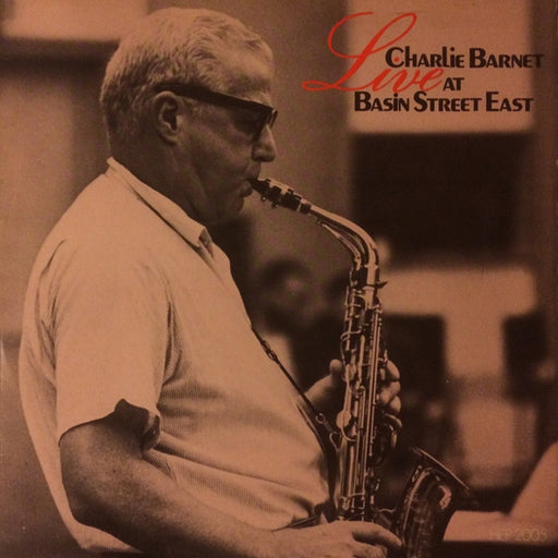 Charlie Barnet – Live At Basin Street East (LP, Vinyl Record Album)