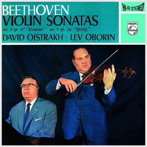 Ludwig van Beethoven, David Oistrach, Lev Oborin – Violin Sonatas / No. 9 Op. 47 "Kreutzer" - No. 5 Op. 24 "Spring" (LP, Vinyl Record Album)