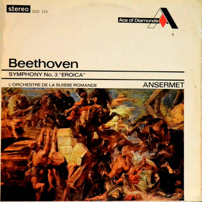 Ludwig van Beethoven, Ernest Ansermet, L'Orchestre De La Suisse Romande – Symphony No.3 "Eroica" (LP, Vinyl Record Album)
