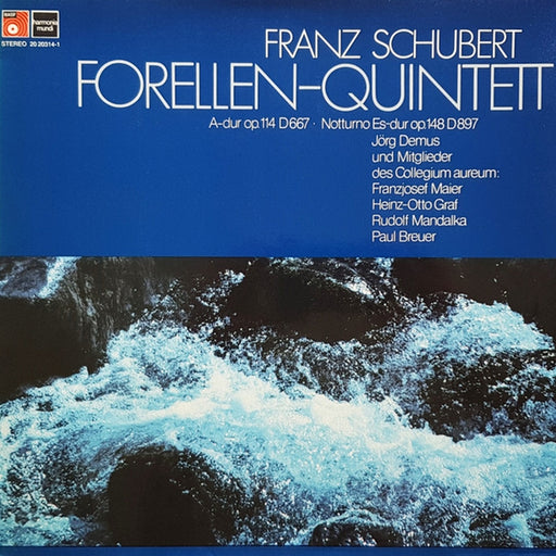 Franz Schubert, Jörg Demus, Mitglieder des Collegium Aureum – Forellen-Quintett (LP, Vinyl Record Album)