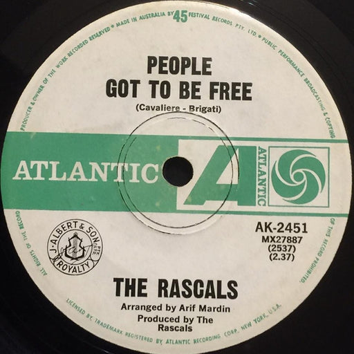 The Rascals – People Got To Be Free (LP, Vinyl Record Album)
