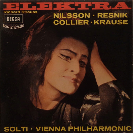 Richard Strauss, Birgit Nilsson, Regina Resnik, Marie Collier, Tom Krause, Georg Solti, Wiener Philharmoniker – Elektra (LP, Vinyl Record Album)