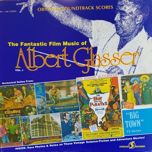 Albert Glasser – The Fantastic Film Music Of Albert Glasser (LP, Vinyl Record Album)