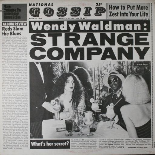 Wendy Waldman – Strange Company (LP, Vinyl Record Album)