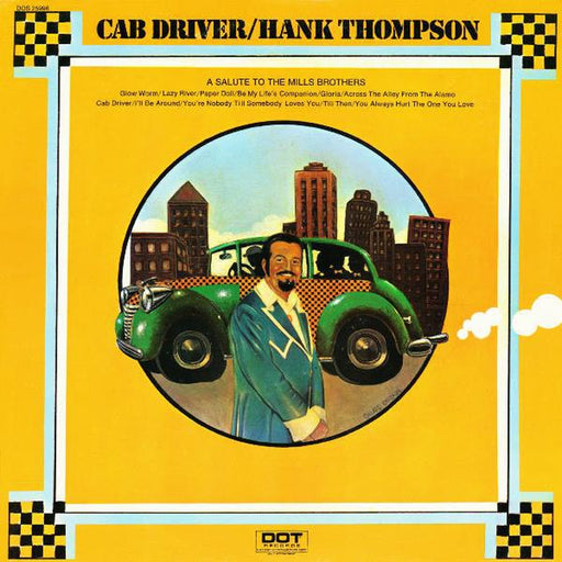 Cab Driver - A Salute To The Mills Brothers – Hank Thompson (LP, Vinyl Record Album)