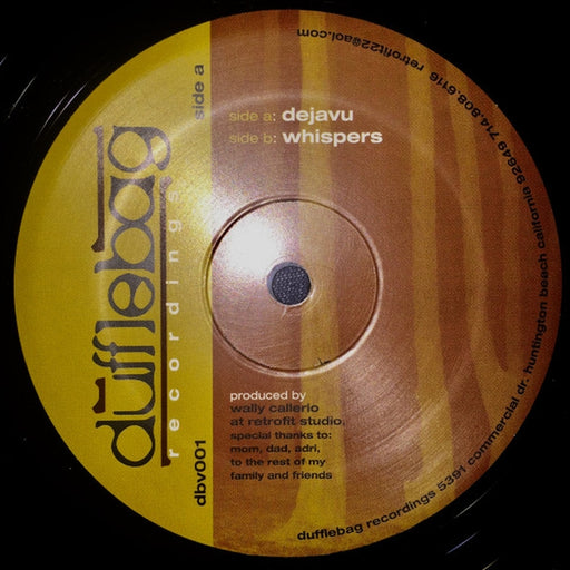 Wally Callerio – Dejavu (LP, Vinyl Record Album)