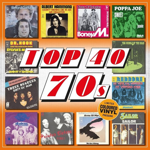 Various – Top 40 70s (LP, Vinyl Record Album)