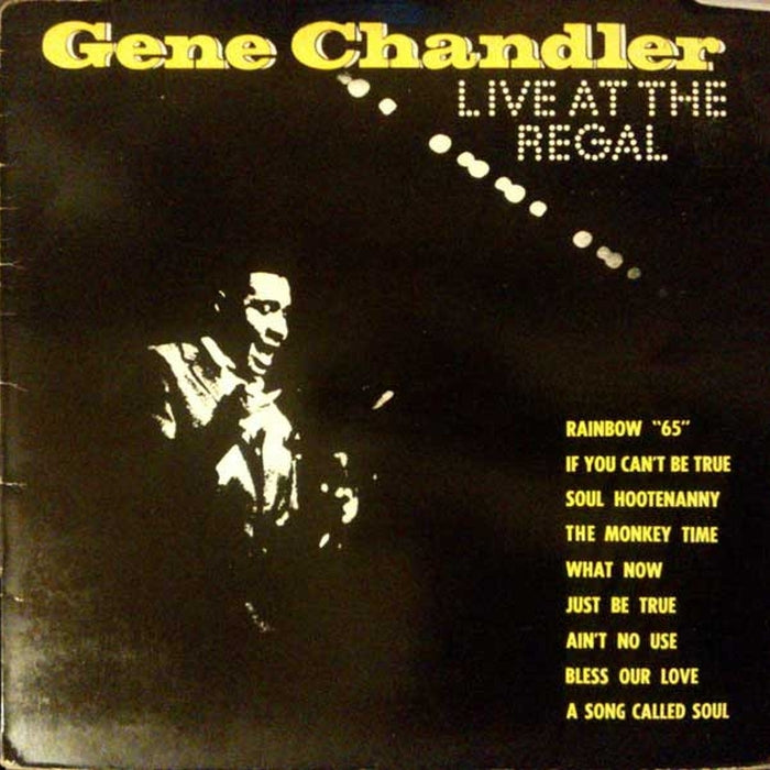 Gene Chandler – Live At The Regal (LP, Vinyl Record Album)