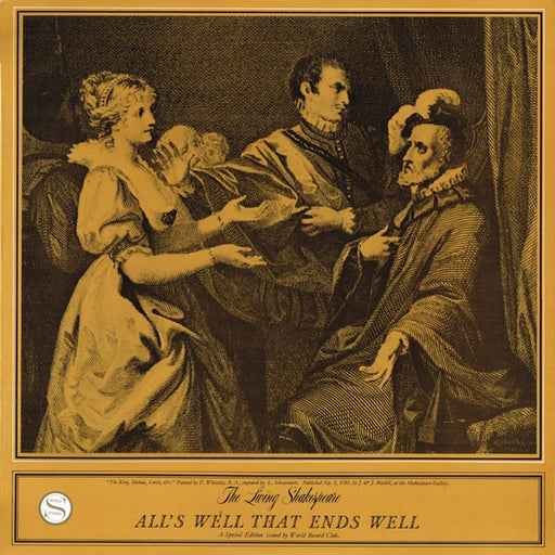 William Shakespeare – All's Well That Ends Well (LP, Vinyl Record Album)