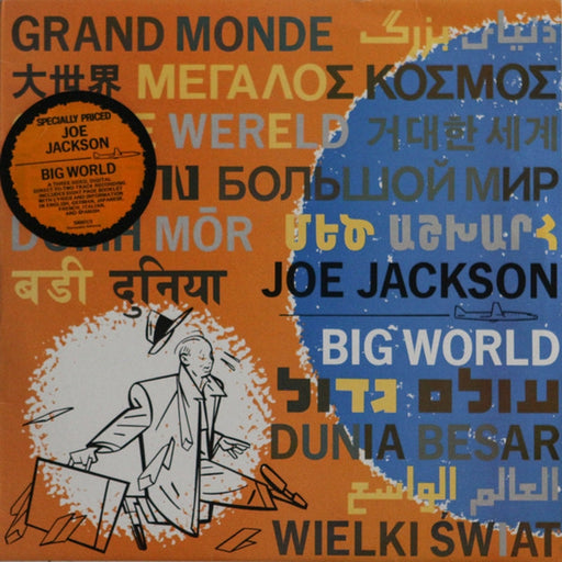 Joe Jackson – Big World (LP, Vinyl Record Album)